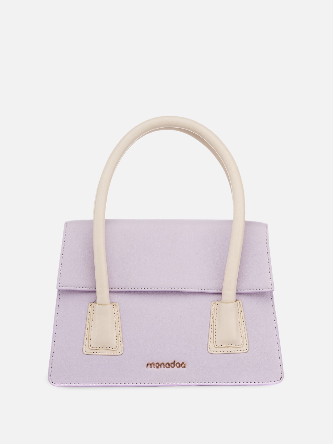 

Monadaa Structured Sling Bag with Tasselled, Lavender