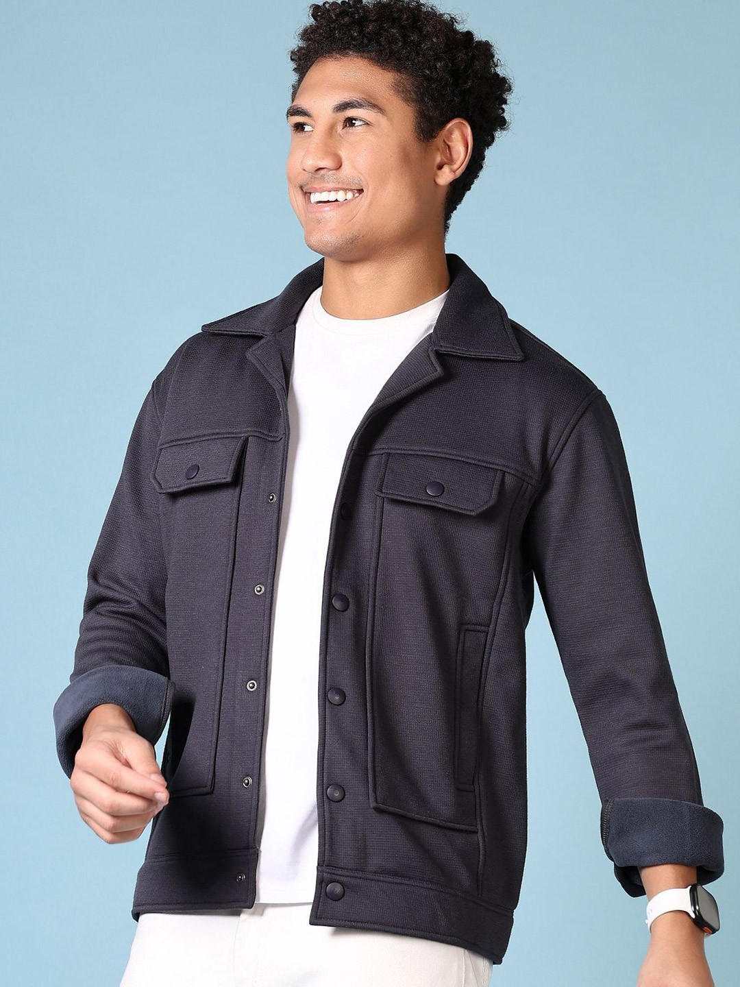 

V-Mart Men Sweatshirt, Teal