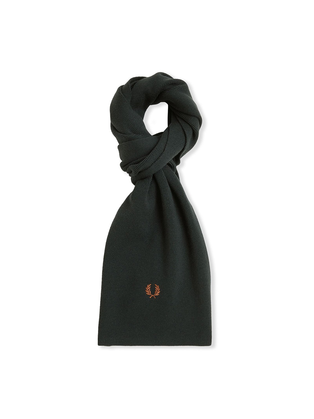 

Fred Perry Men Striped Scarf, Green