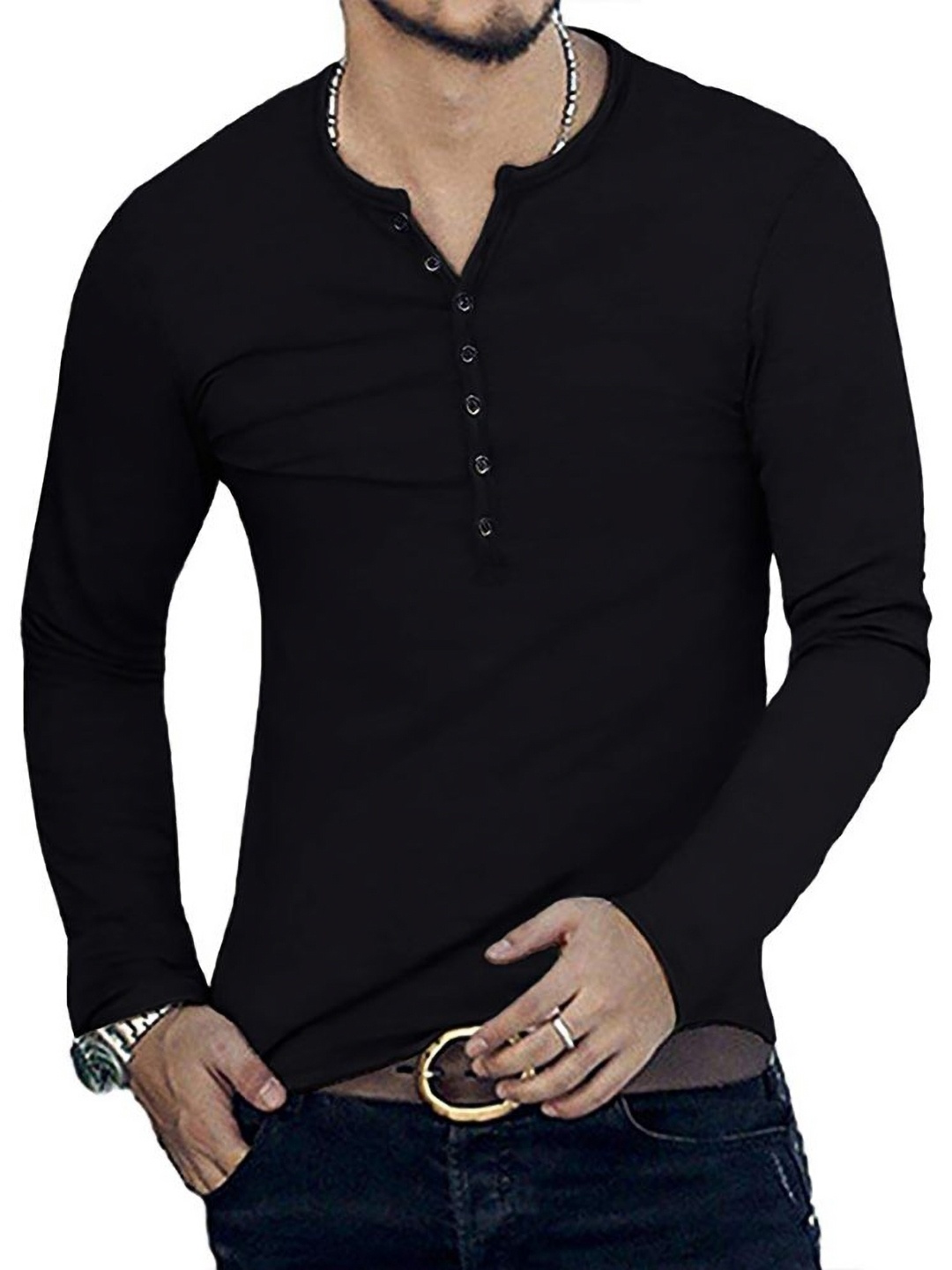 

StyleCast x Revolte Men T-shirt, Black