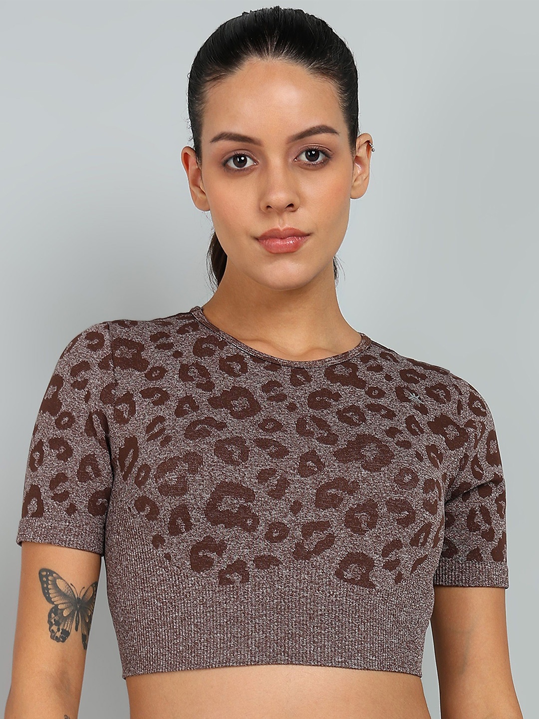 

KOBO Animal Bra Full Coverage, Brown