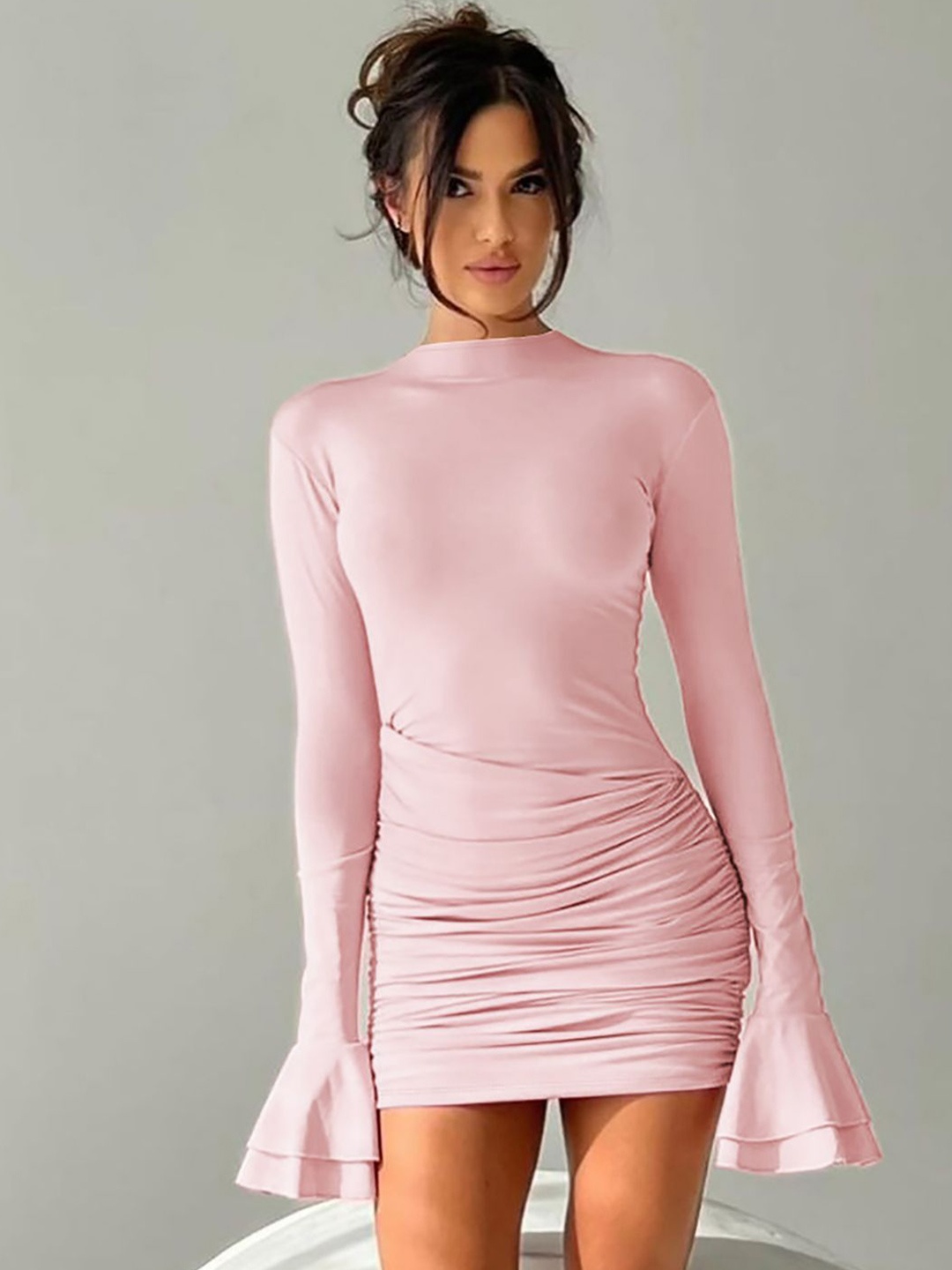 

StyleCast x Revolte Bodycon Mini Dress, Pink