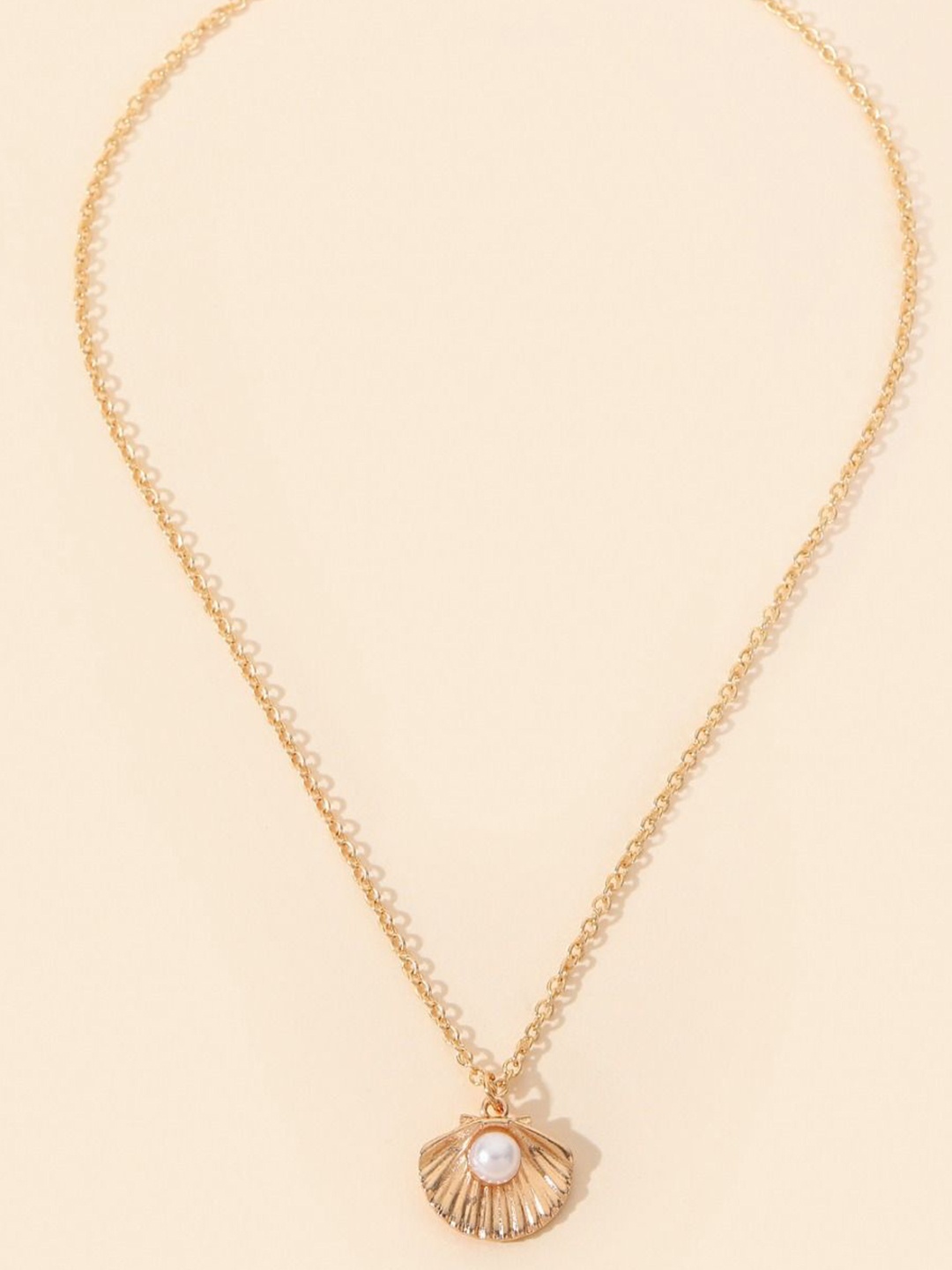 

Just Lil Things Pearls Beaded Minimal Chain, Gold