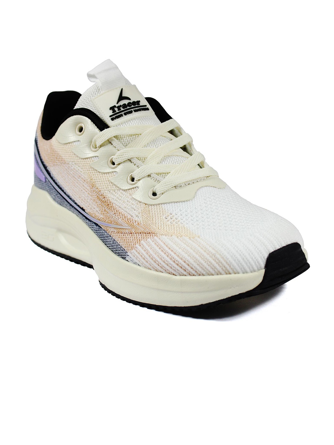 

TRACER Men Mesh Running Non-Marking Shoes, Off white