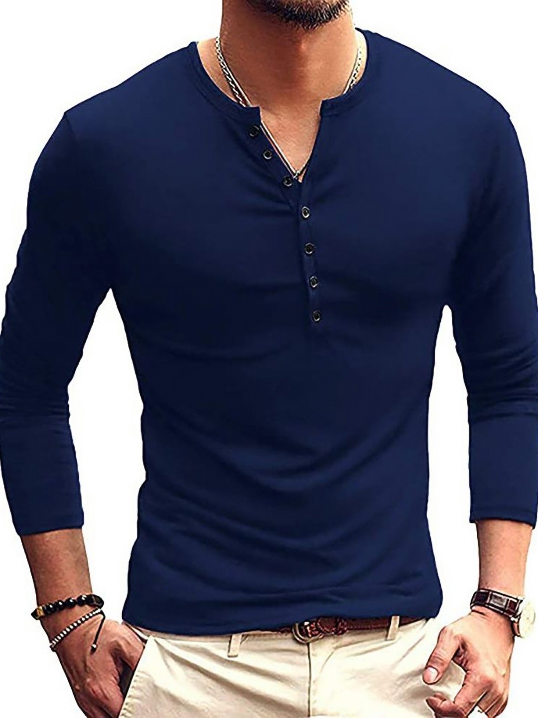 

StyleCast x Revolte Men T-shirt, Blue