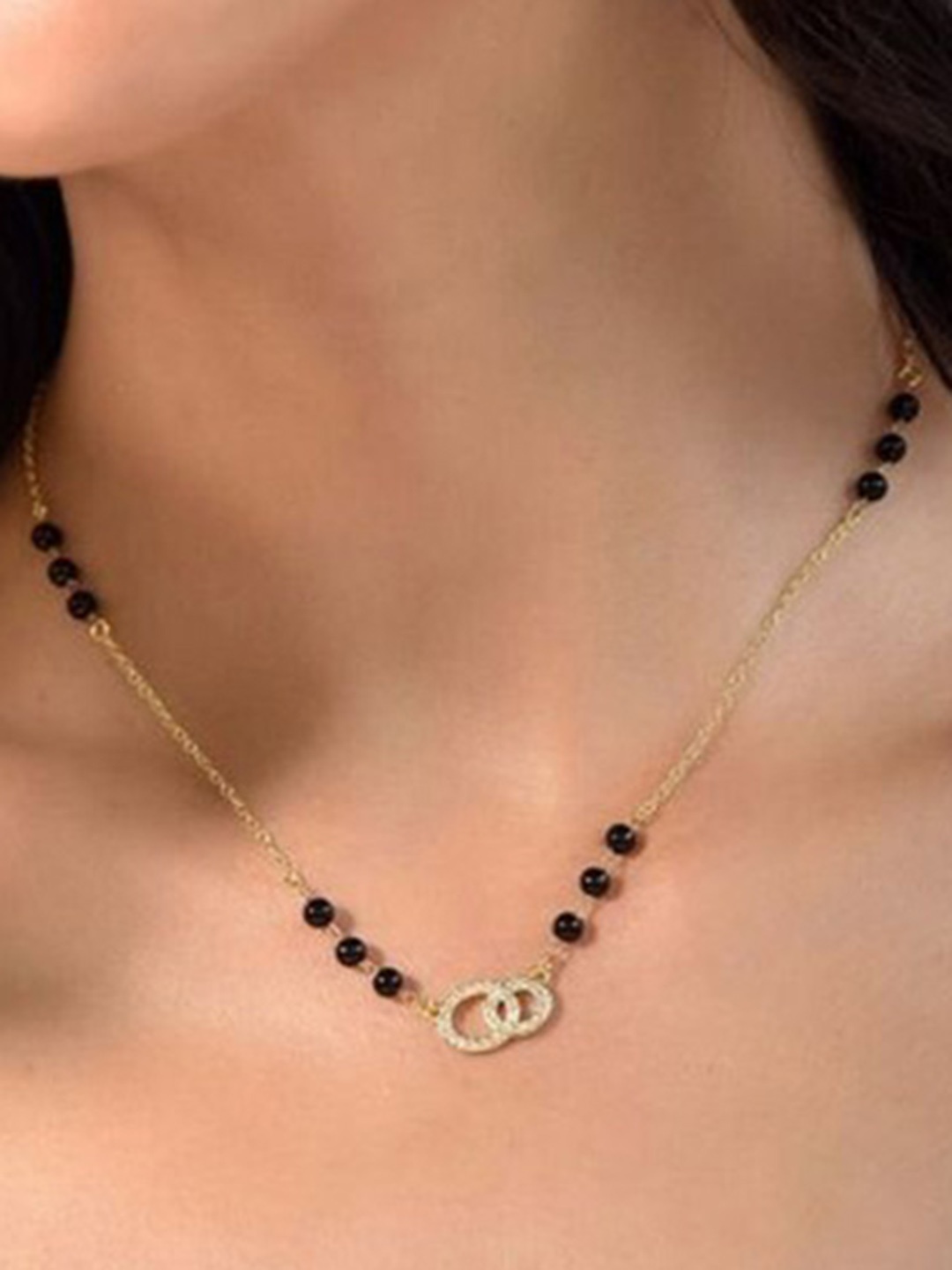 

Wynona Gold-Plated Mangalsutra