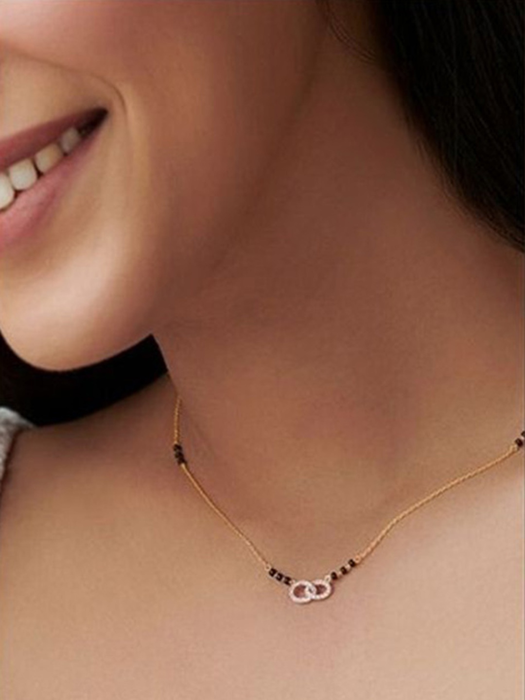 

Wynona Gold-Plated Mangalsutra