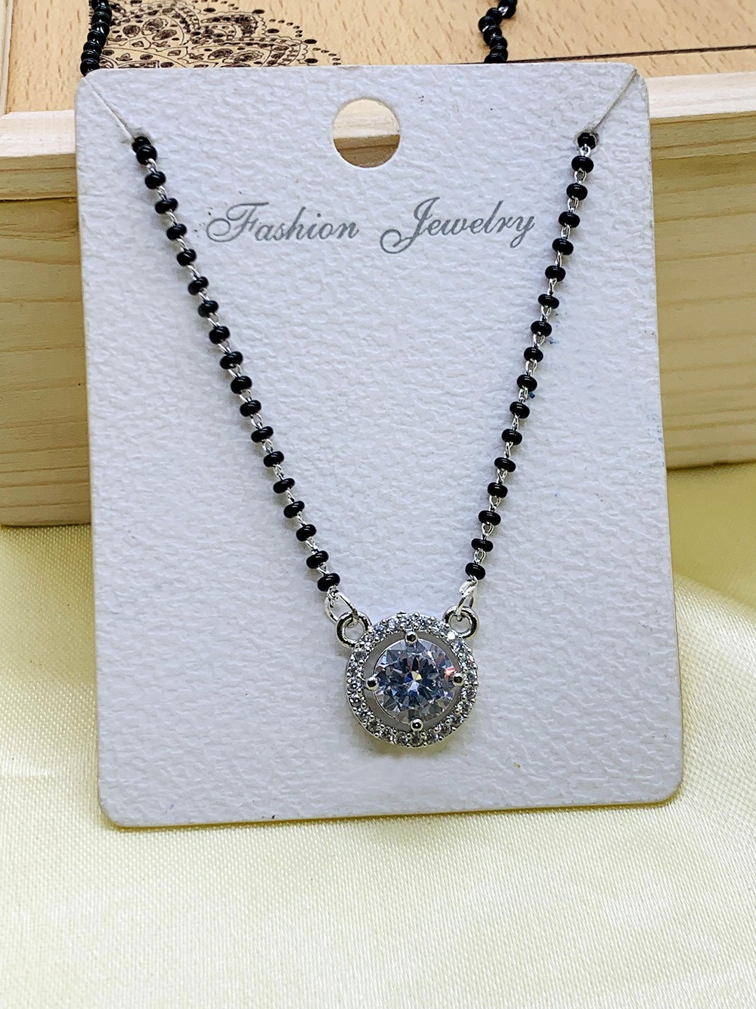 

Wynona Mangalsutra, White