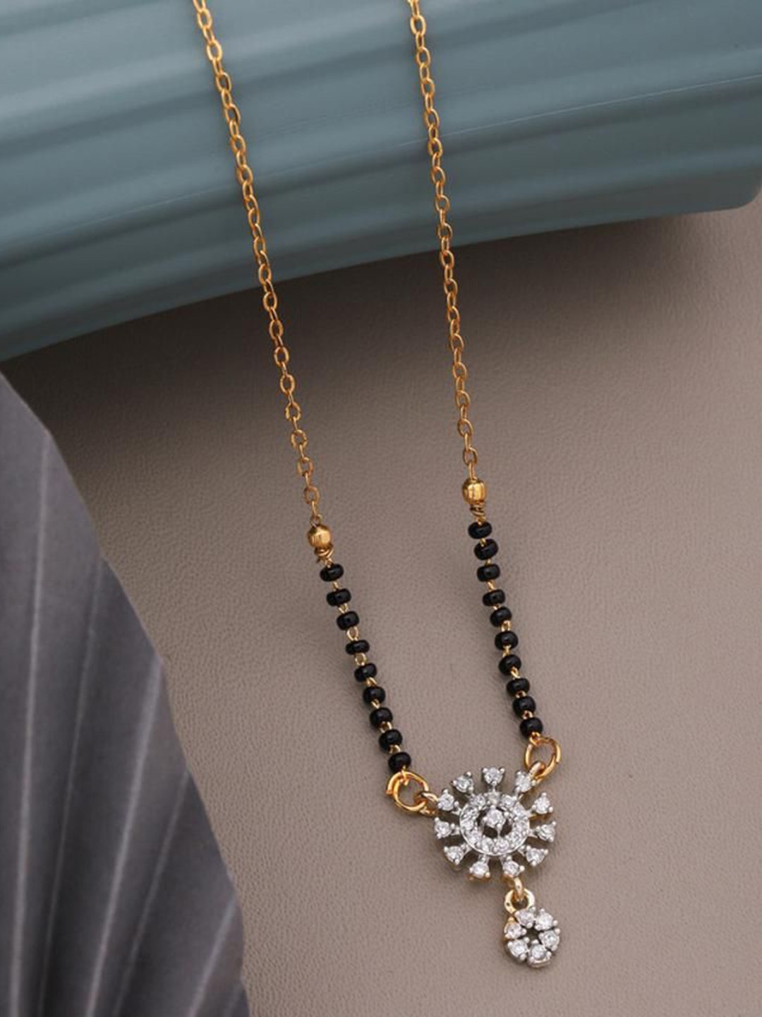 

Wynona Gold-Plated Mangalsutra
