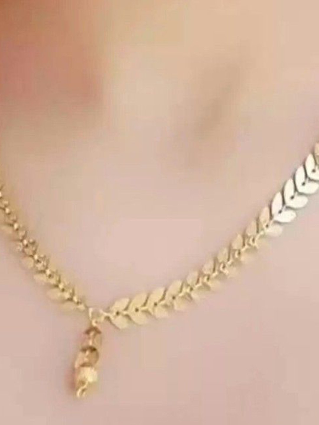 

Wynona Gold-Plated Artificial Beads Mangalsutra