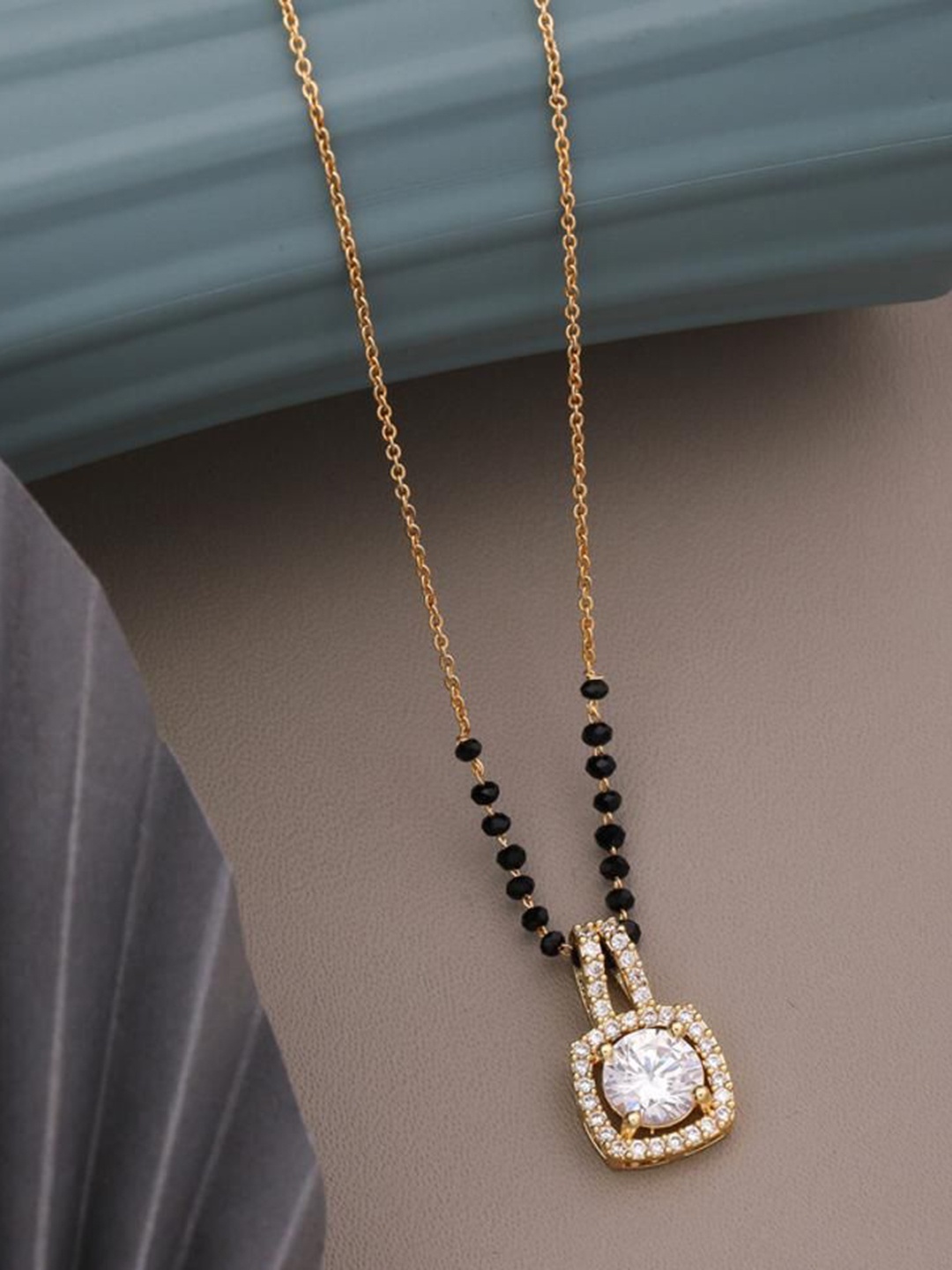 

Wynona Gold-Plated Mangalsutra