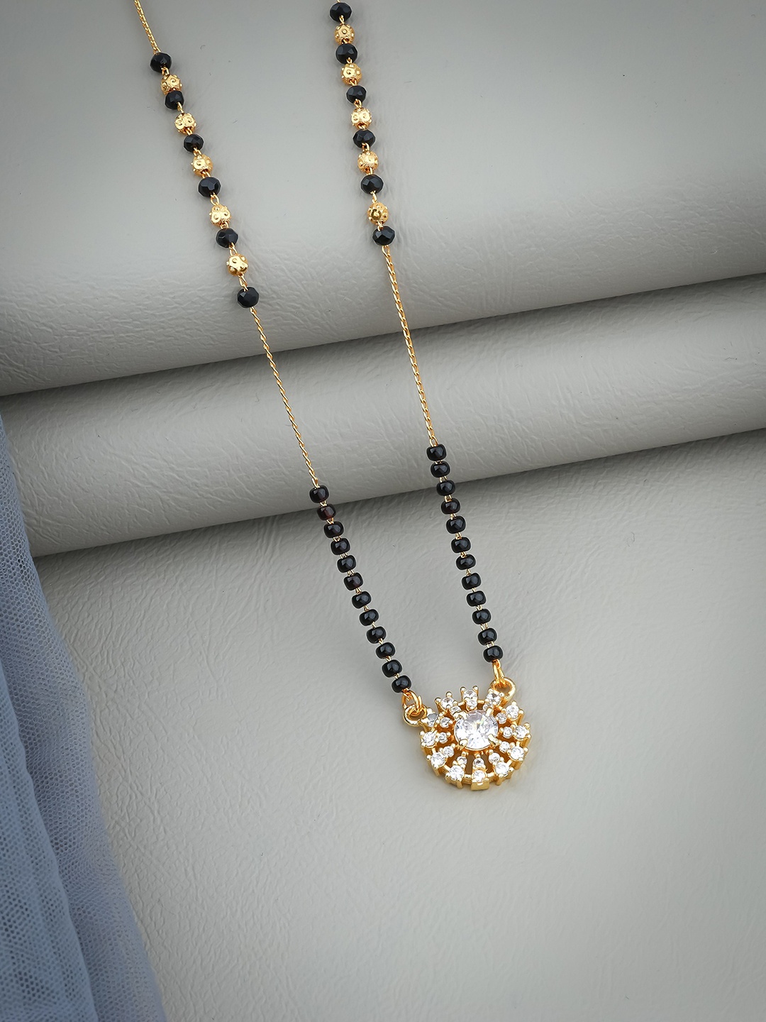 

Wynona Gold-Plated Mangalsutra