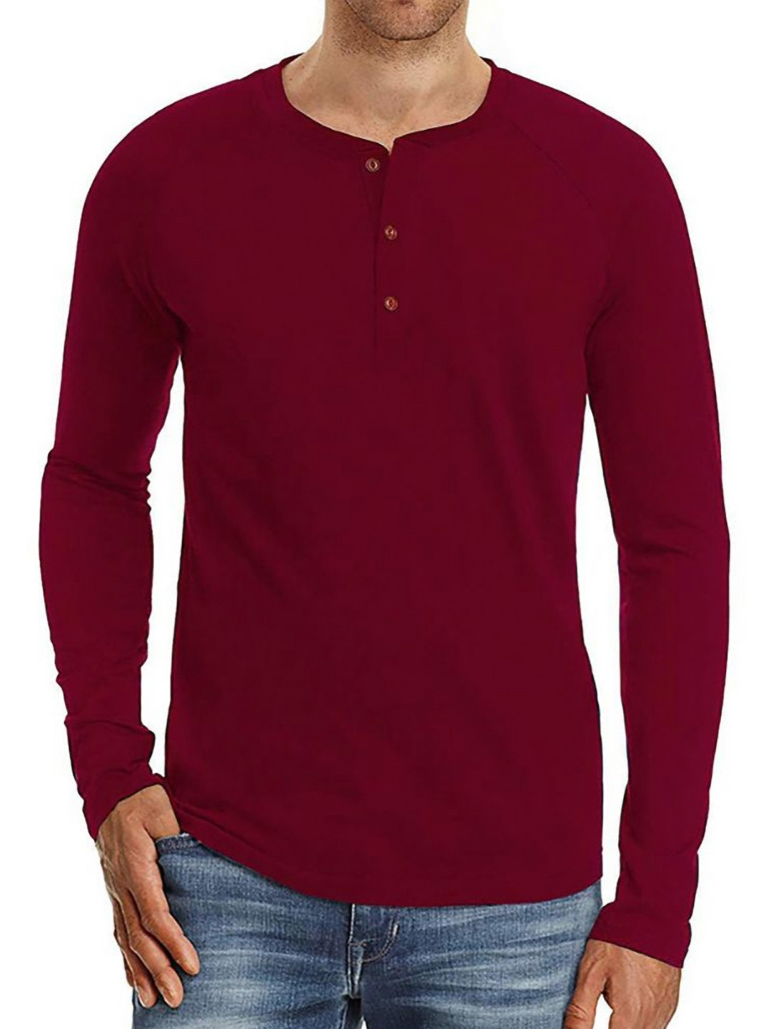 

StyleCast x Revolte Men T-shirt, Maroon