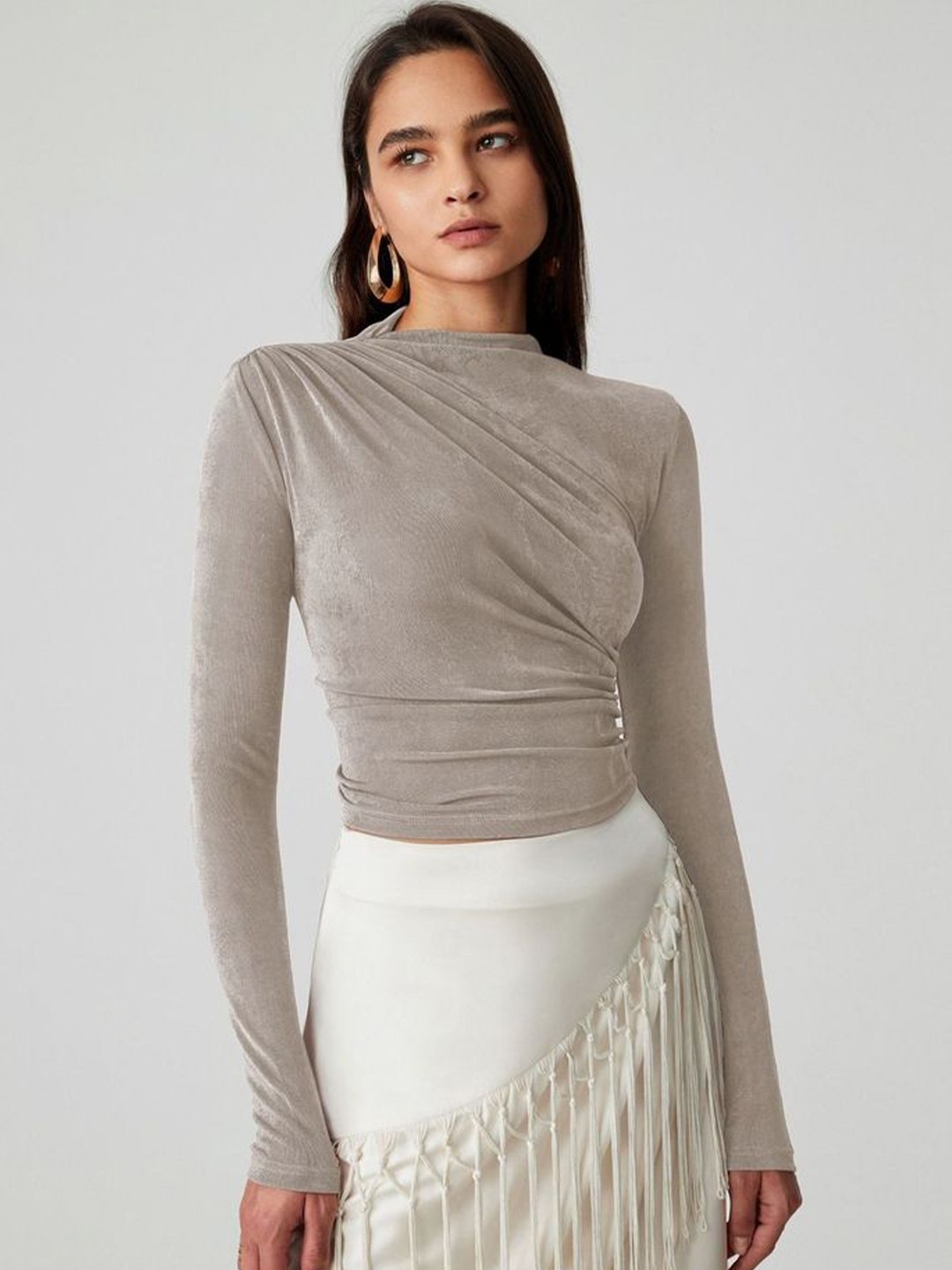 

LULU & SKY Top, Grey