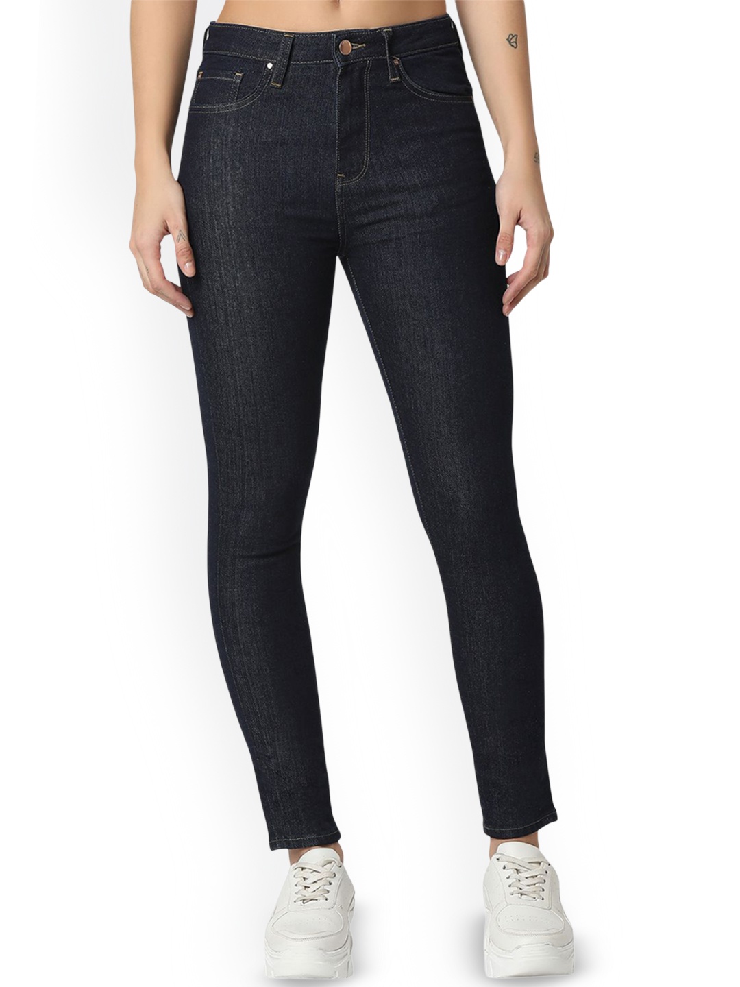 

SPYKAR Women Super Skinny Fit High-Rise Jeans, Blue