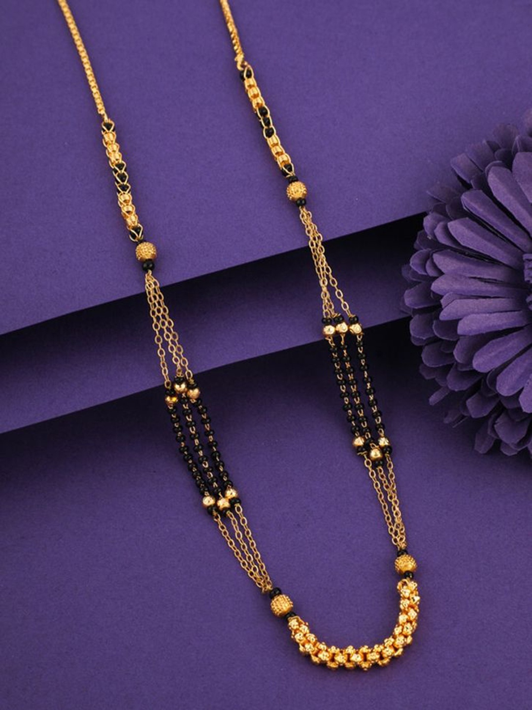 

Wynona Gold-Plated Mangalsutra