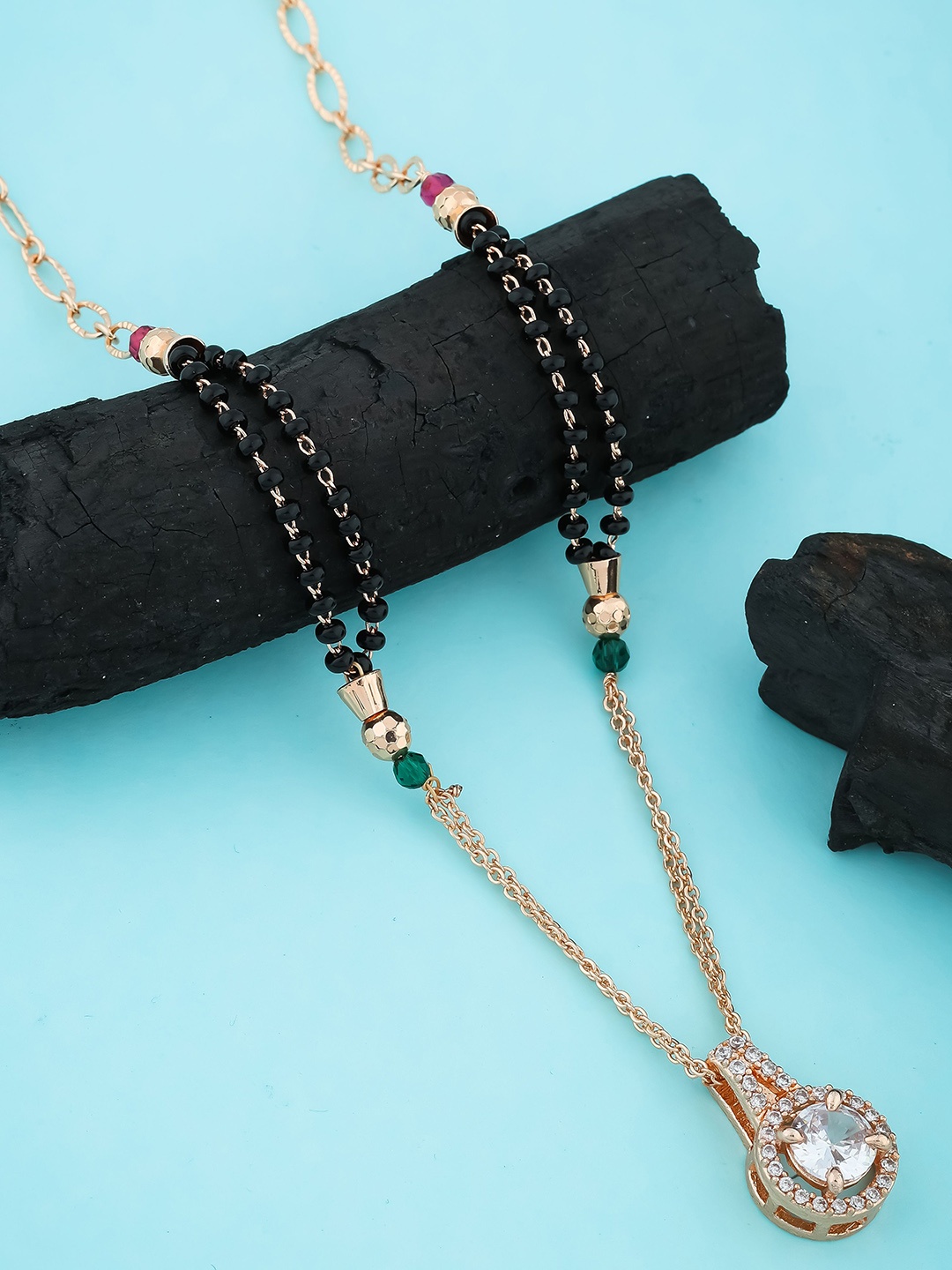 

Wynona Gold-Plated Mangalsutra