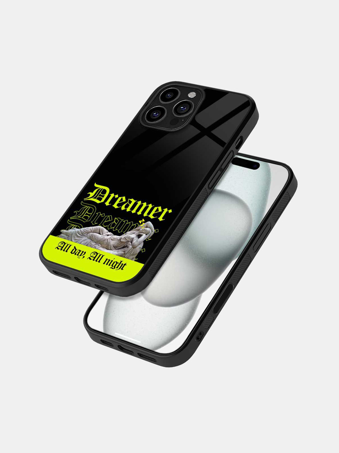 

macmerise iPhone 16 Pro Max Bumper Case Mobile Accessories, Black