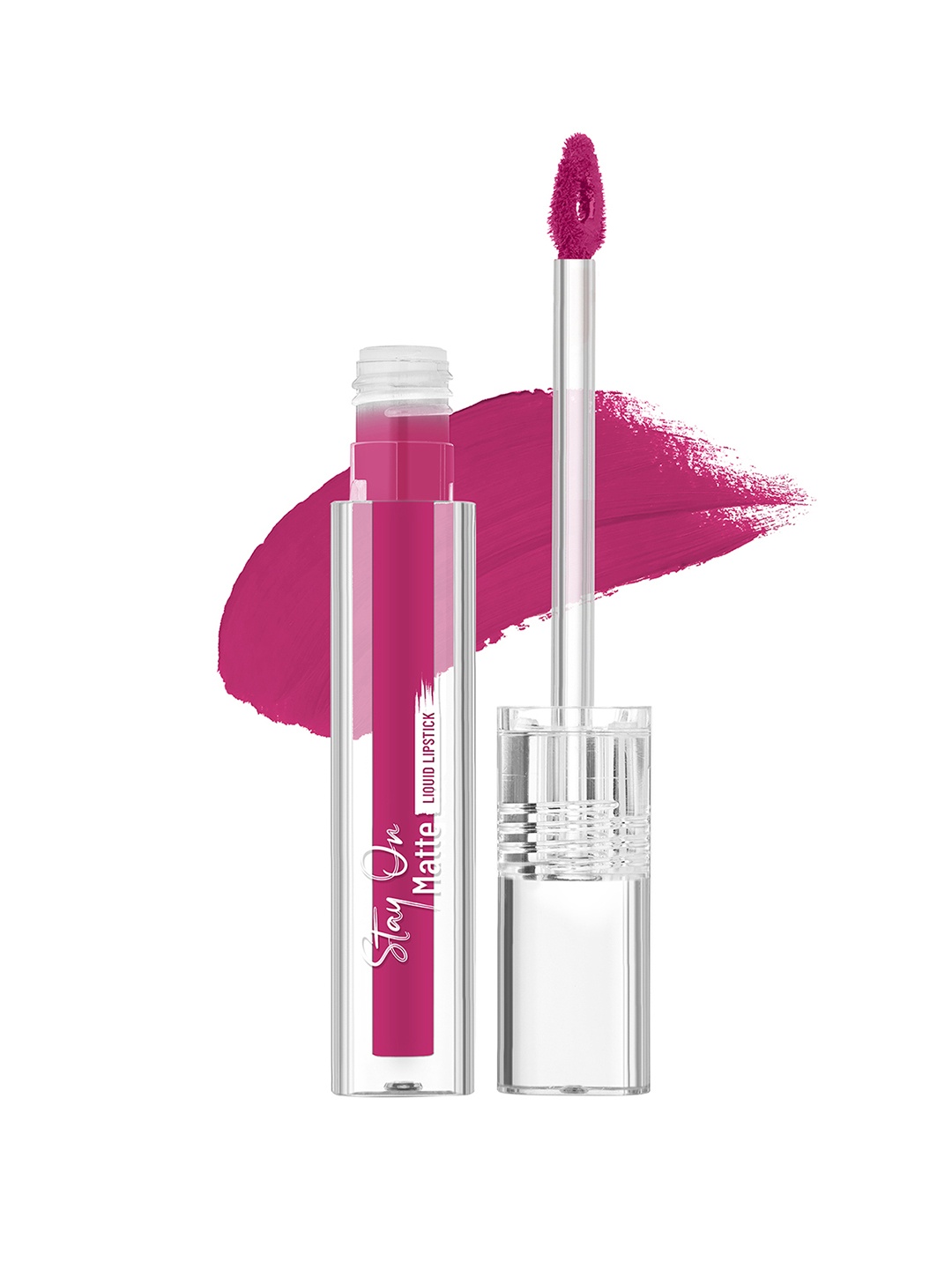 

SWISS BEAUTY Stay On Matte Liquid Lipstick 2g - Raw Plum, Pink