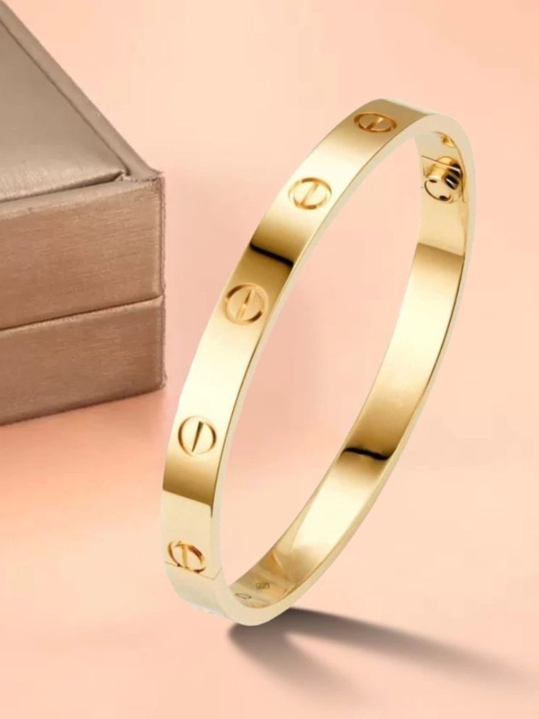 

V FASHION JEWELLERY Gold-Plated Wraparound Bracelet