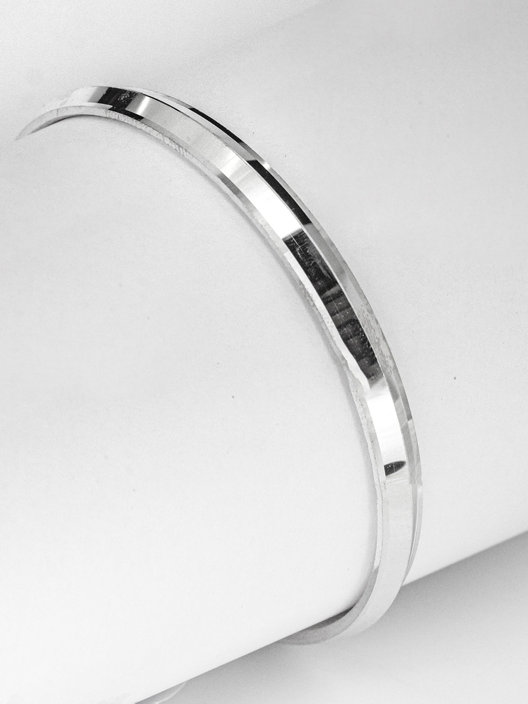 

De Flossy Silver Men Sterling Silver Kada Bracelet