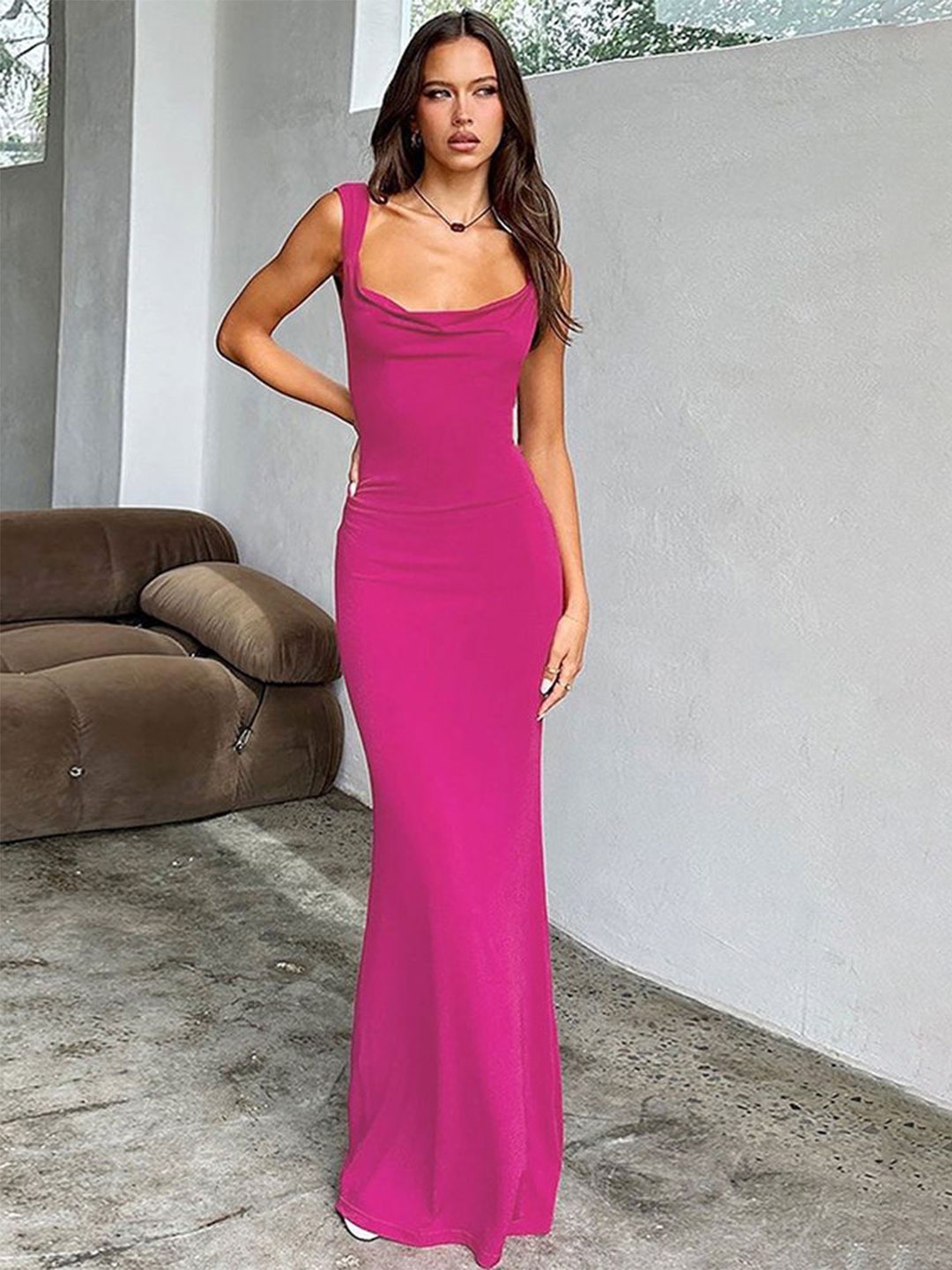 

LULU & SKY Maxi Dress, Rose