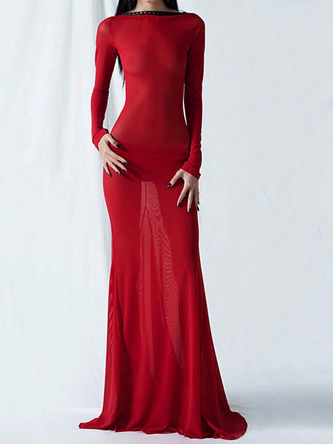 

LULU & SKY Maxi Dress, Red