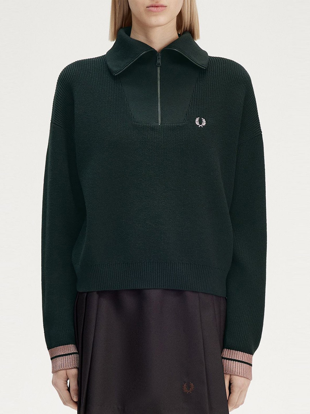 

Fred Perry Women Woollen Fashion, Green