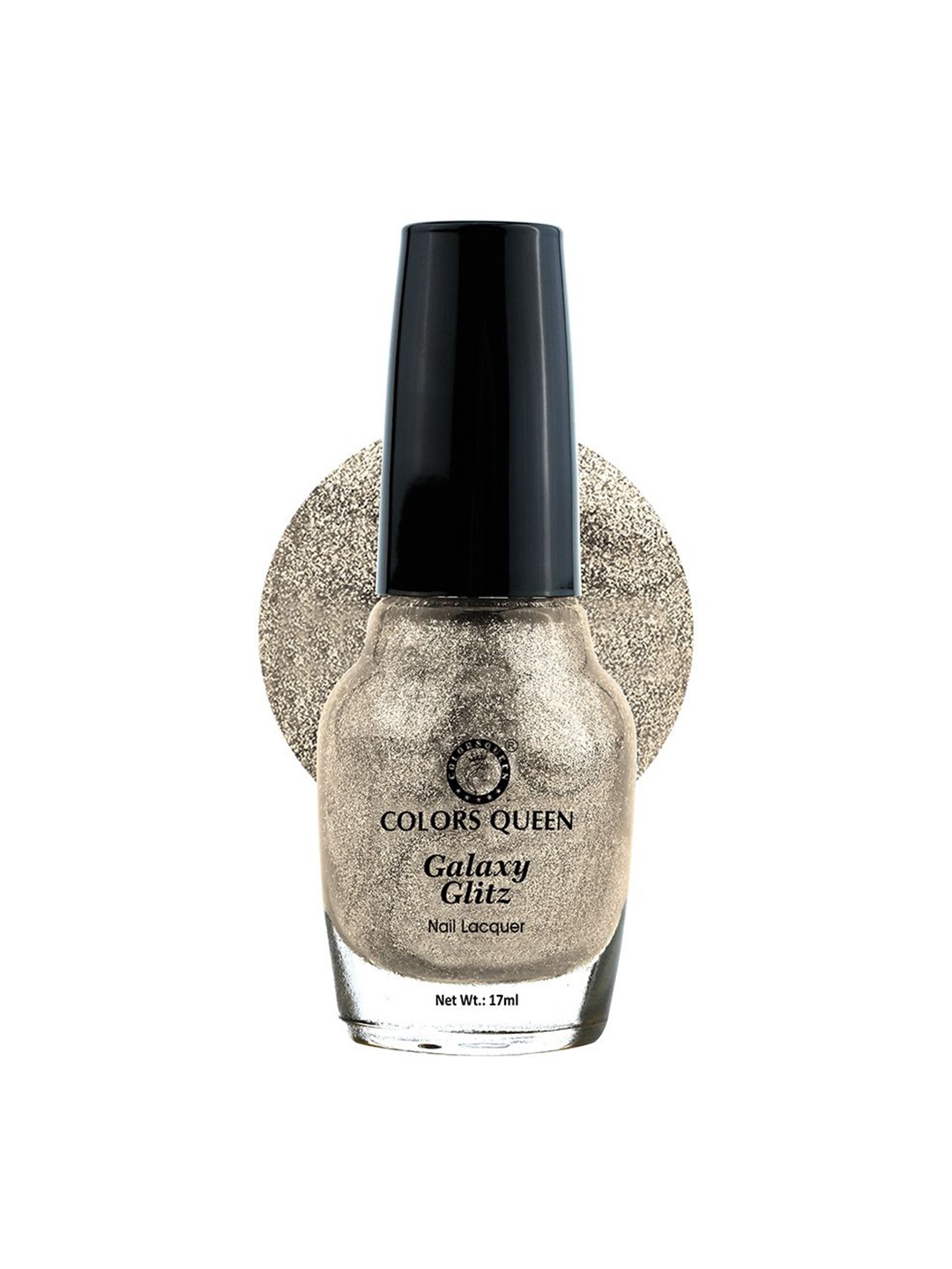 

Colors Queen Galaxy Glitz Nail Lacquer-17ml-Honey I Dew-12, Gold