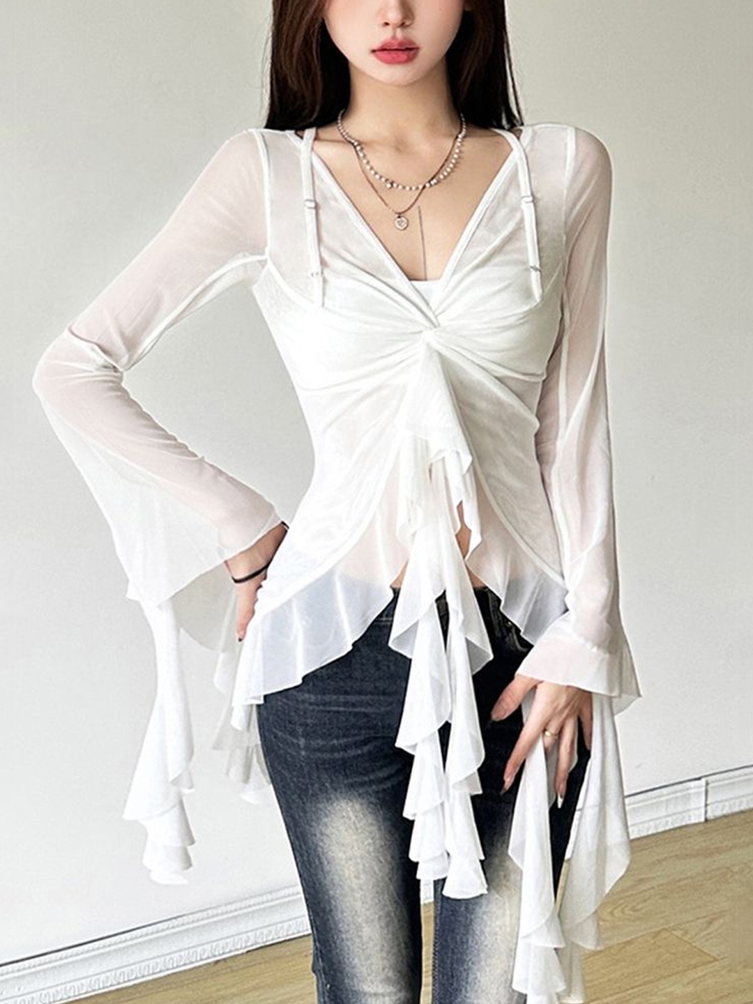 

LULU & SKY Top, White