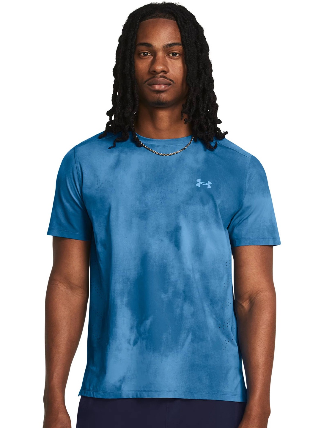 

UNDER ARMOUR Launch Elite Wash Short Sleeve T-Shirt, Blue