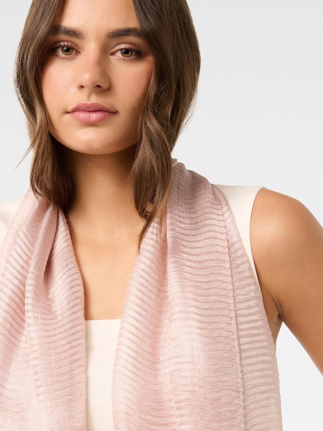 

Forever New Women Scarf, Pink