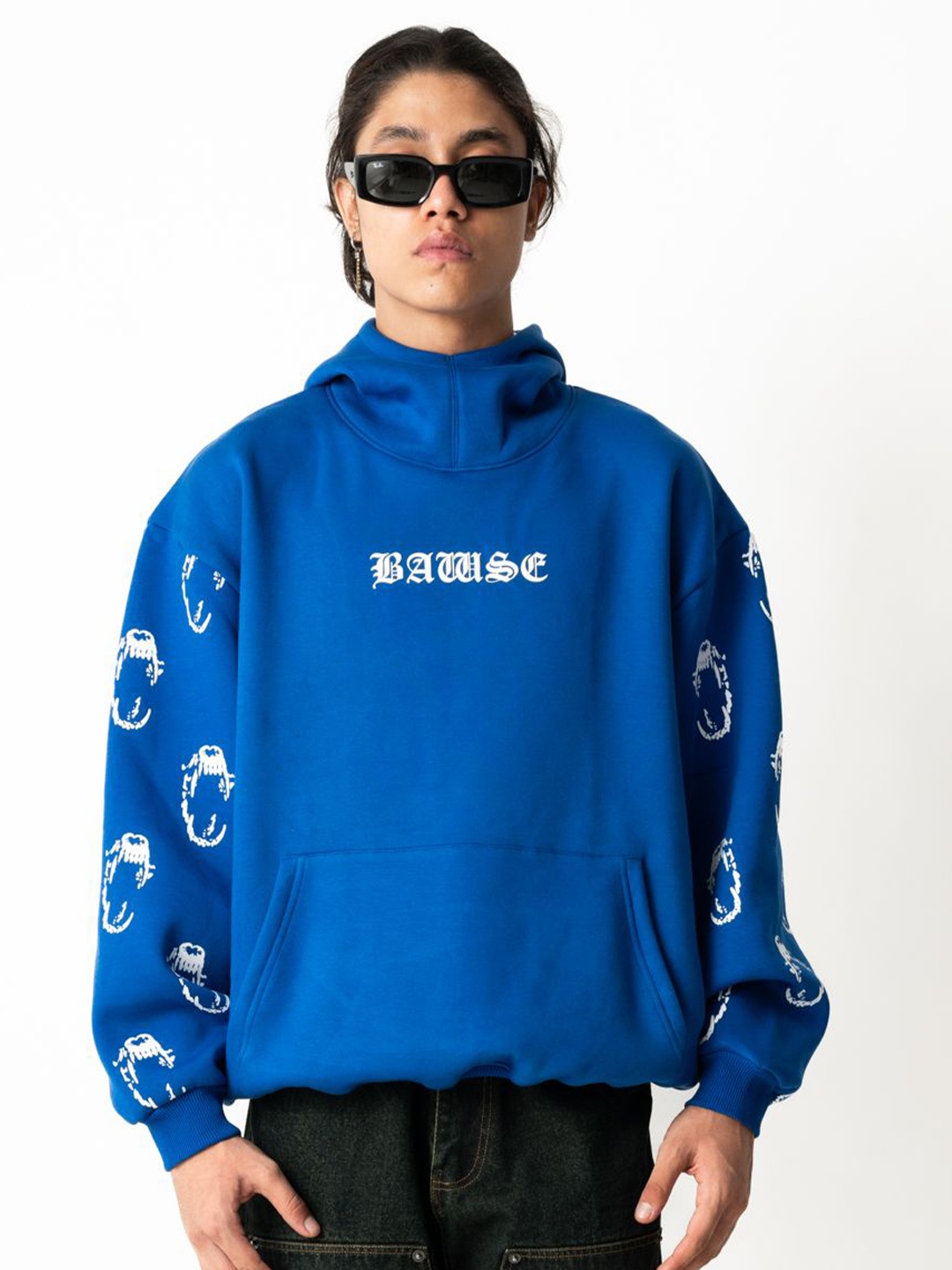 

BAWSE. Unisex Printed Sweatshirt, Blue