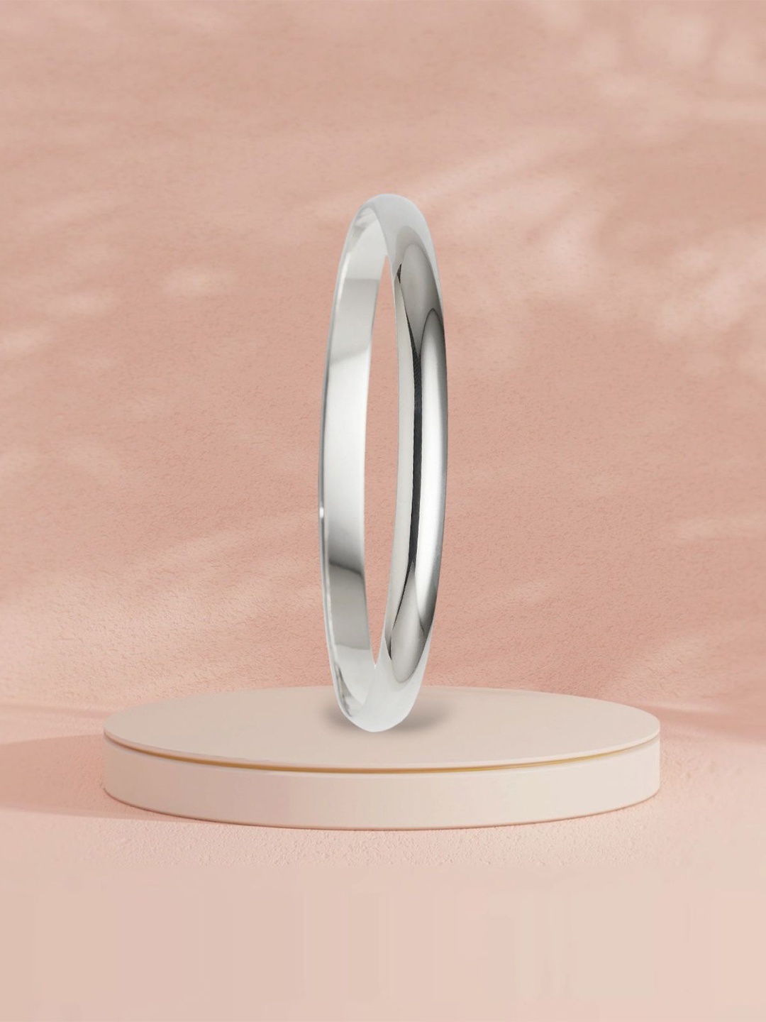 

De Flossy Silver Men Sterling Silver Kada Bracelet