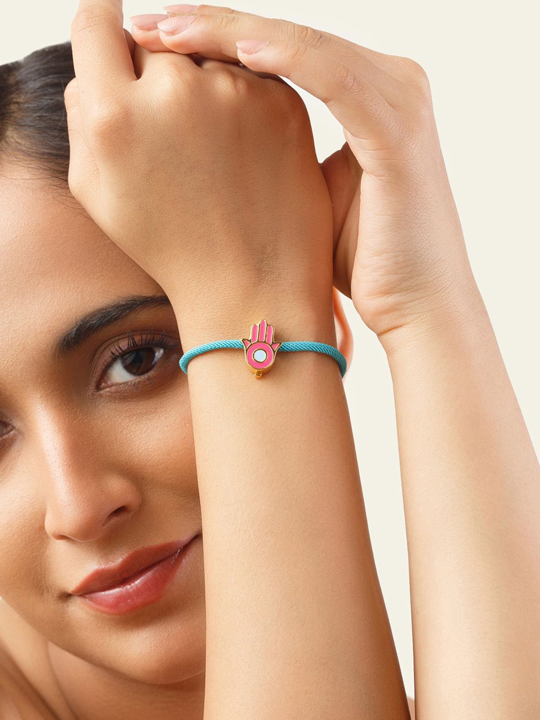 

Isharya Wraparound Bracelet, Pink