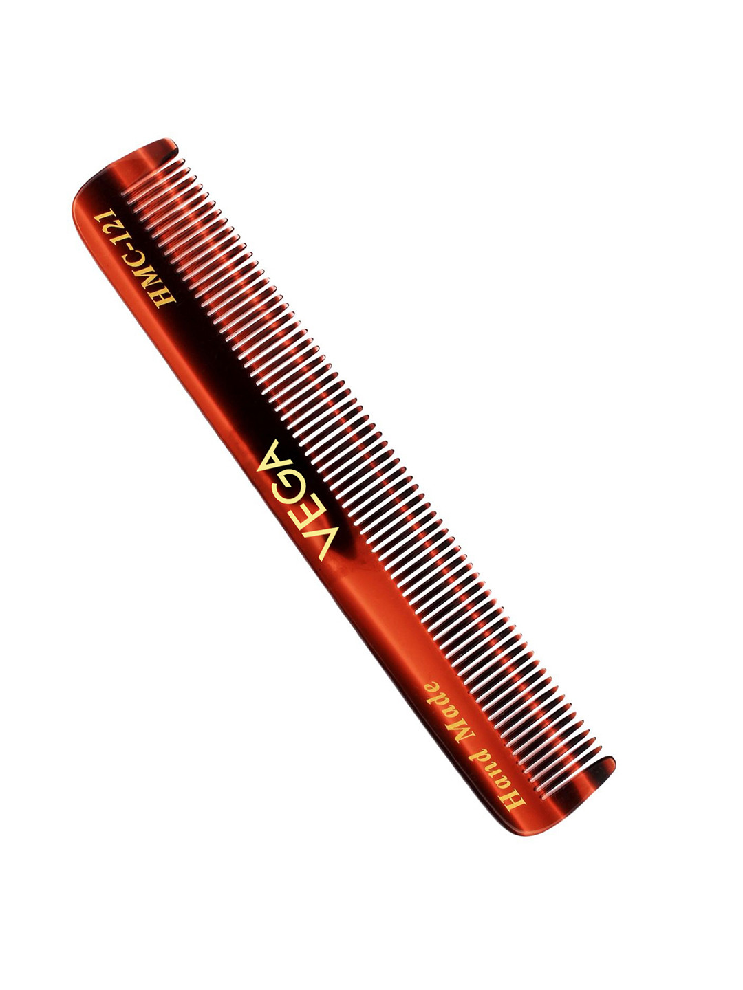 

VEGA Handmade Pocket Hair Comb - HMC-121, Brown