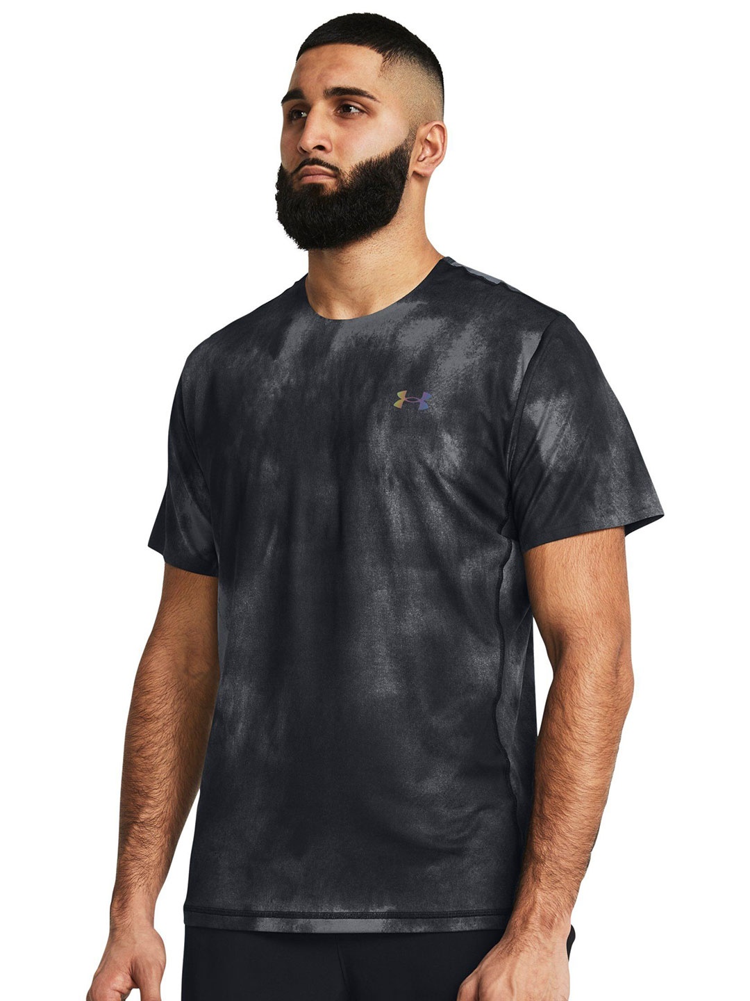 

UNDER ARMOUR Vanish Elite Vent Printed Short Sleeve T-Shirt, Black