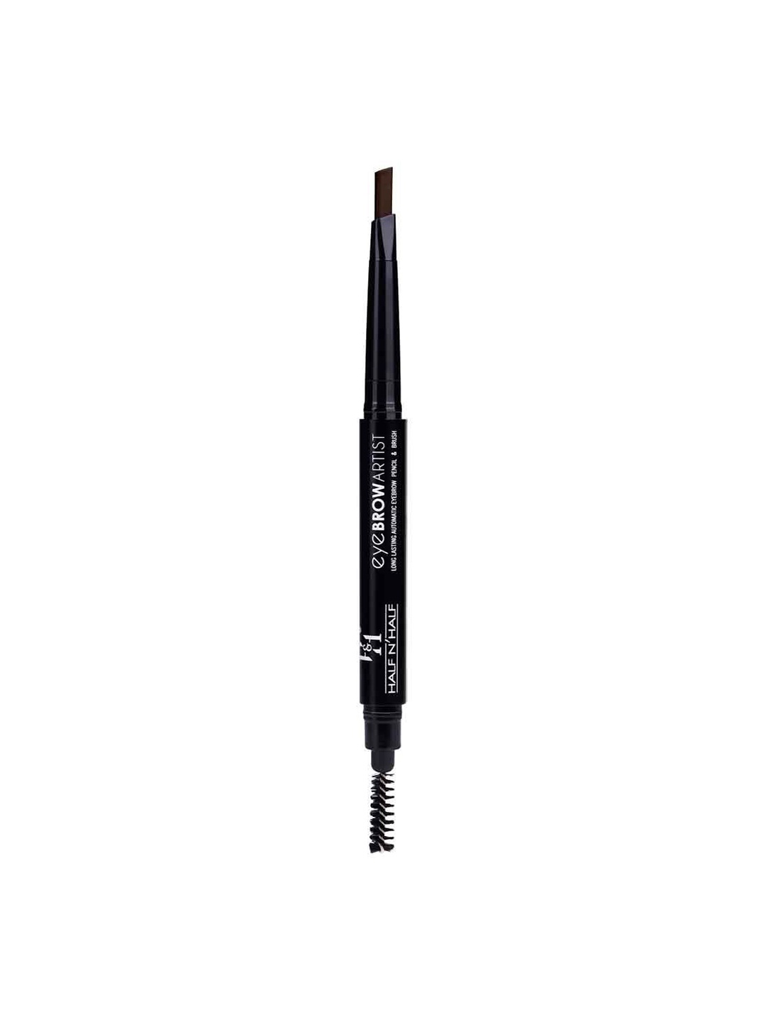 

Half N Half Eyebrow Artist Long Lasting Automatic Pencil & Brush - 0.4 g - Espresso -004, Coffee brown