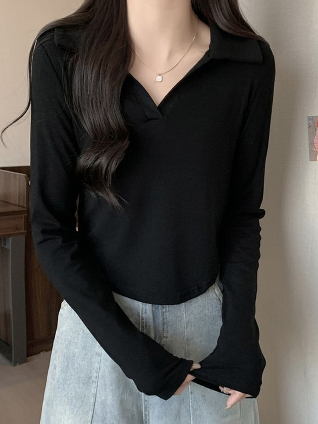 

LULU & SKY Top, Black