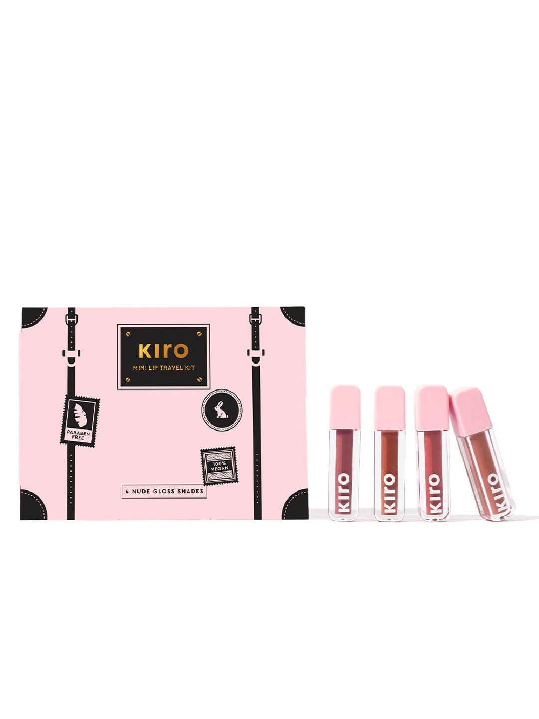 

KIRO Set of 4 Glossfinity Crme Lip Gloss - Absolute Kit, Nude