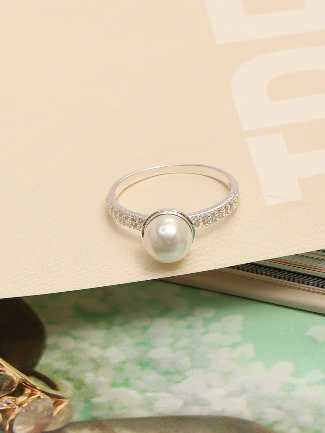 

LeCalla 925 Sterling Silver Plated Finger Ring