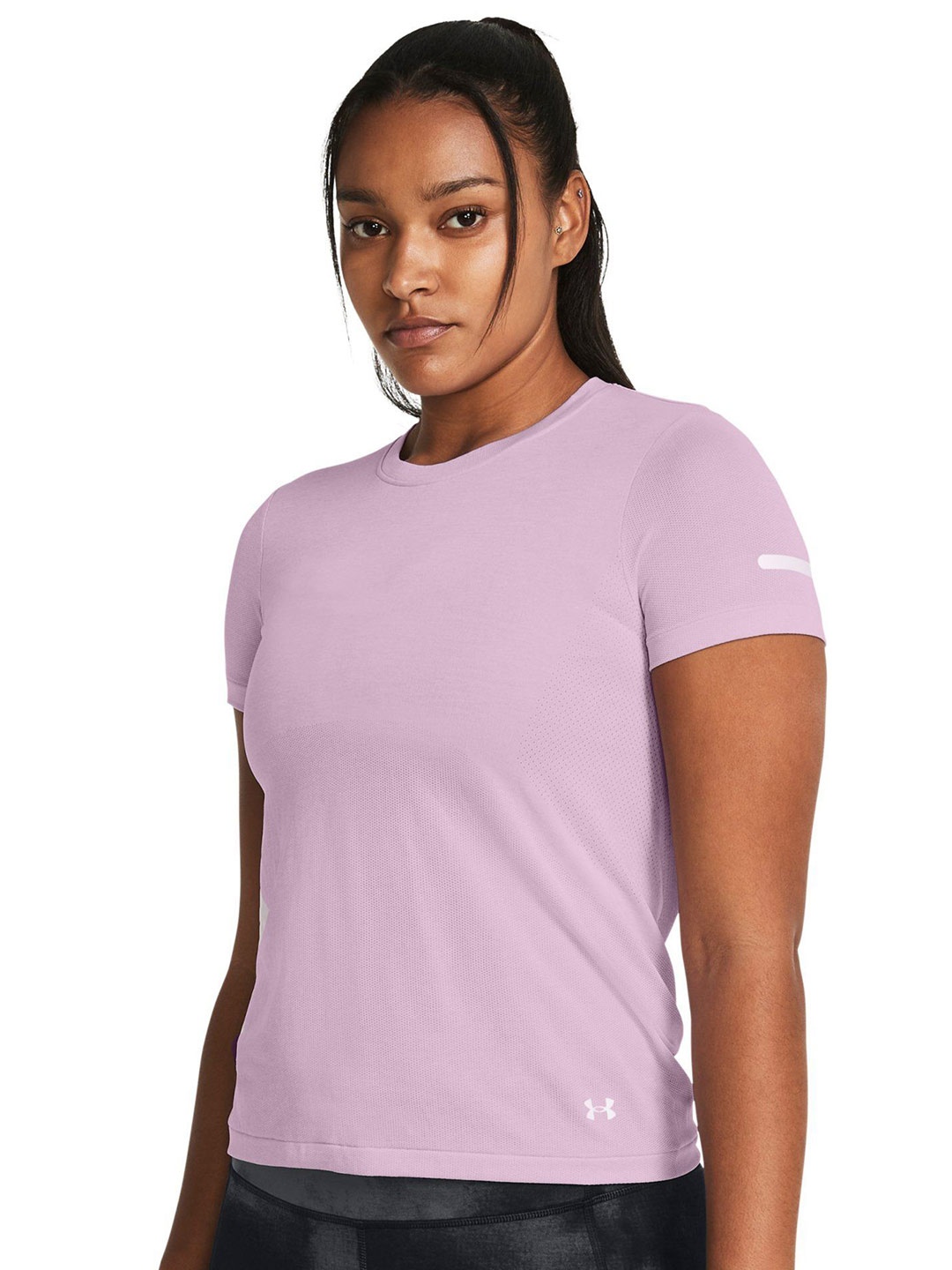 

UNDER ARMOUR Seamless Slim-Fit Tshirt, Purple