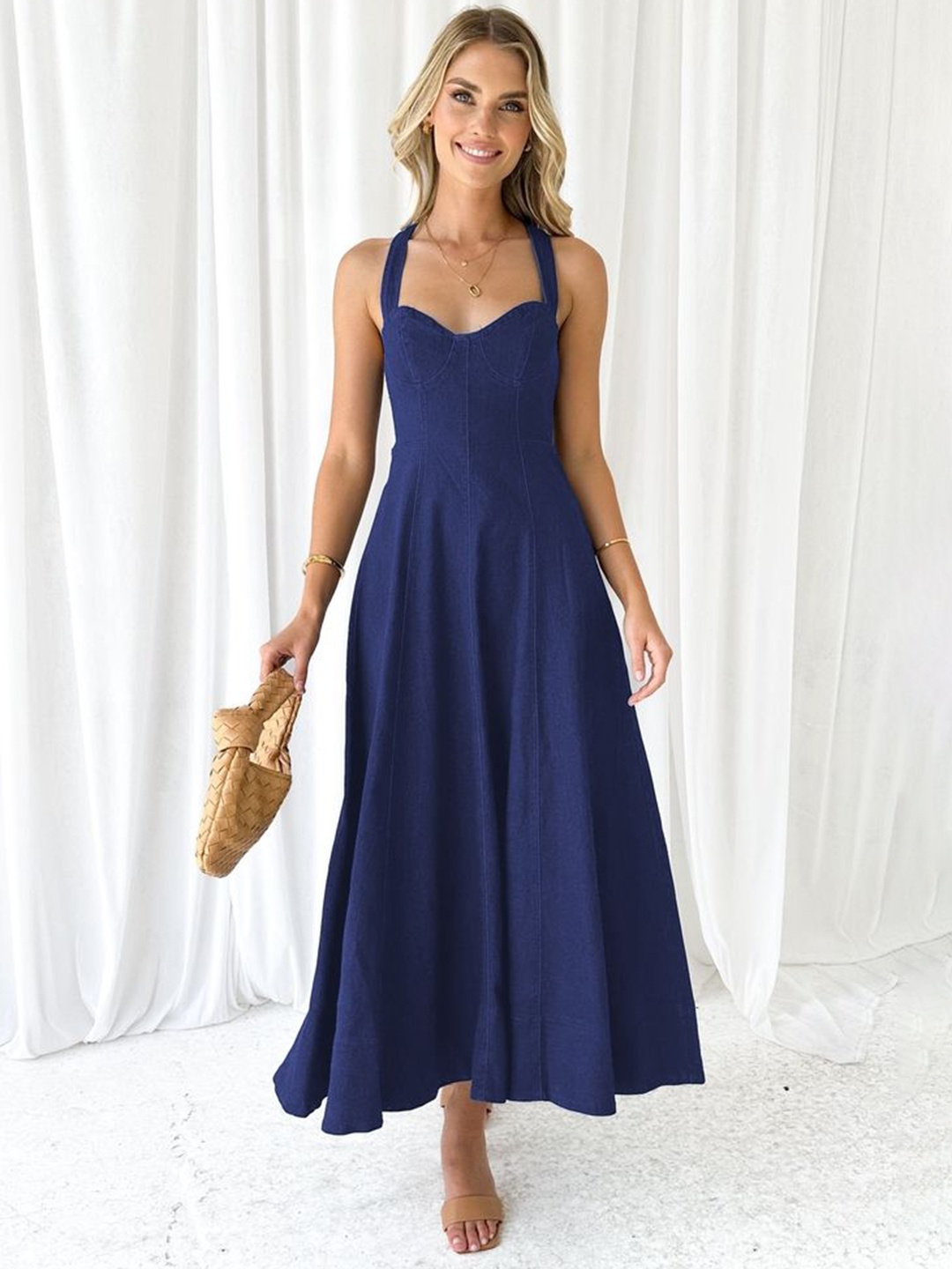 

LULU & SKY Maxi Dress, Blue