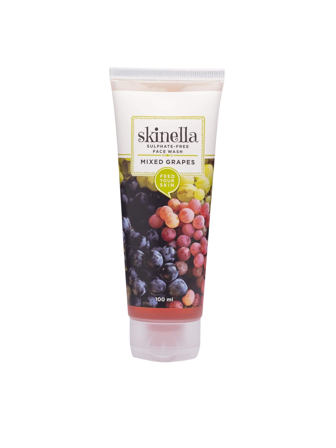

skinella Mixed Grapes Sulphate Free Face Wash Gel - 100 ml, Purple