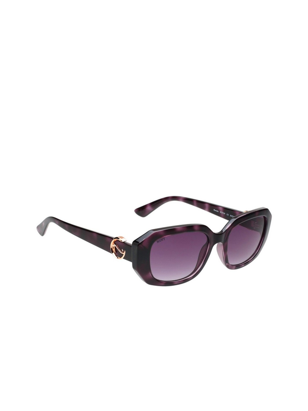 

SCOTT Women Square Sunglasses with UV Protected Lens, Purple