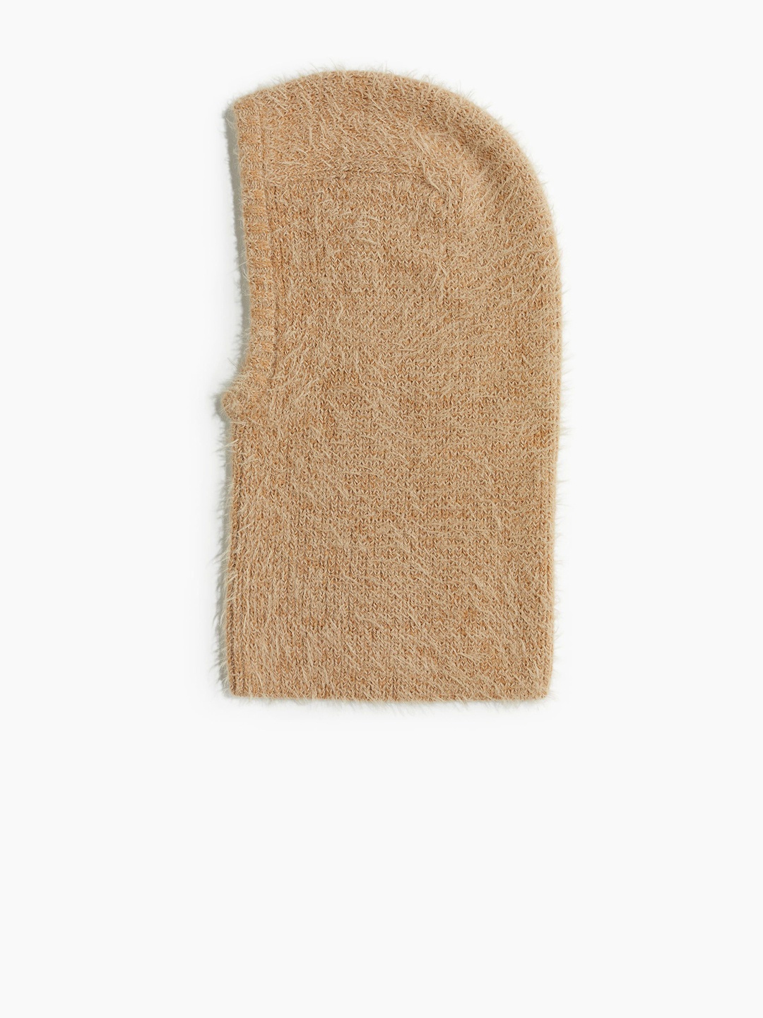 

H&M Fluffy-Knit Balaclava, Yellow