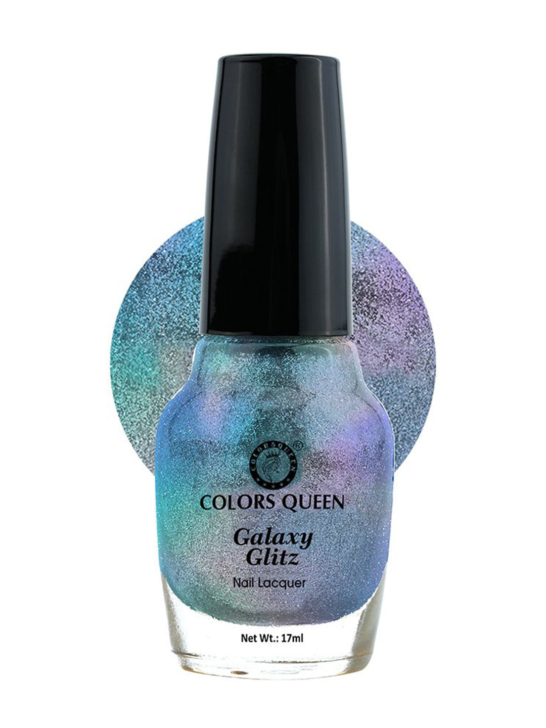 

Colors Queen Galaxy Glitz Nail Lacquer 17ml - Stardust 126, Silver