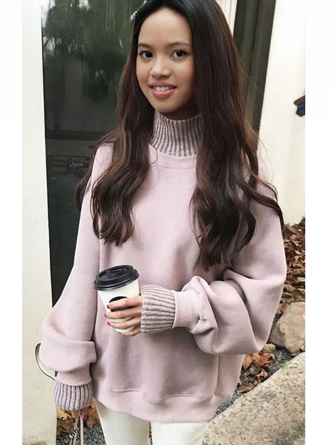 

StyleCast Women Printed Sweatshirt, Pink