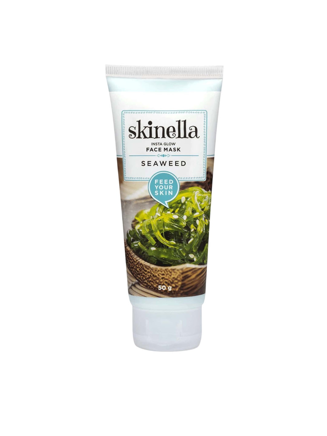 

skinella Insta Glow Face Mask - Seaweed - 50 g, White