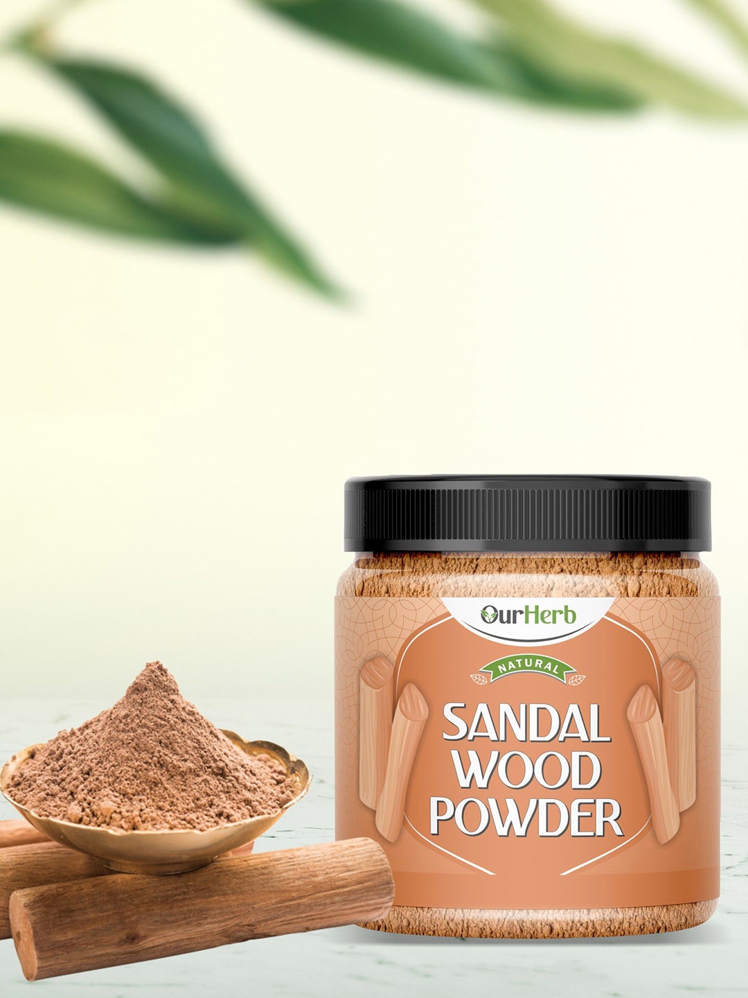 

OurHerb Sandalwood Powder Face Pack - 200 g, Brown